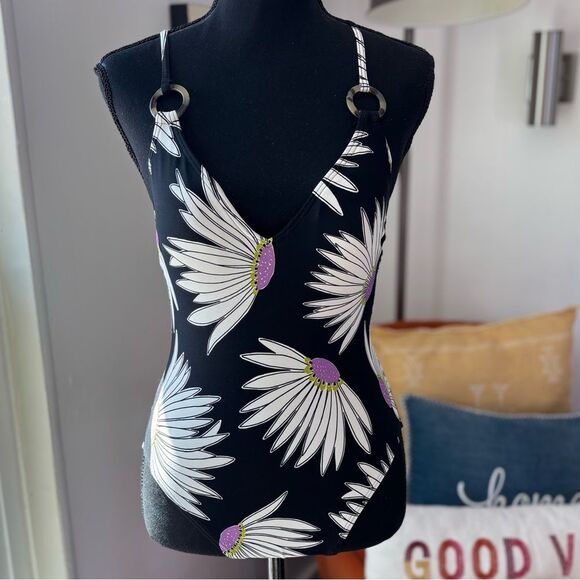 Kate Spade daisy swimsuit XSmall - Picture 5 of 10